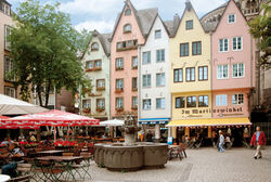 Fischmarkt in der Kölner Altstadt