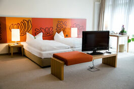 Suite Schlafzimmer mit Doppelbett